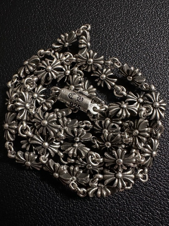 Chrome Hearts Other - Chrome Hearts Tiny E Necklace 925 Sterling Silver 26.5g